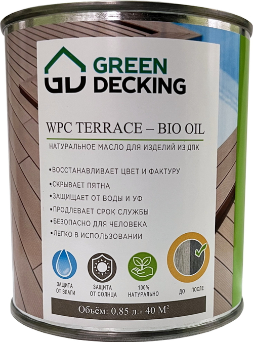 Масло 0,75 л для ДПК