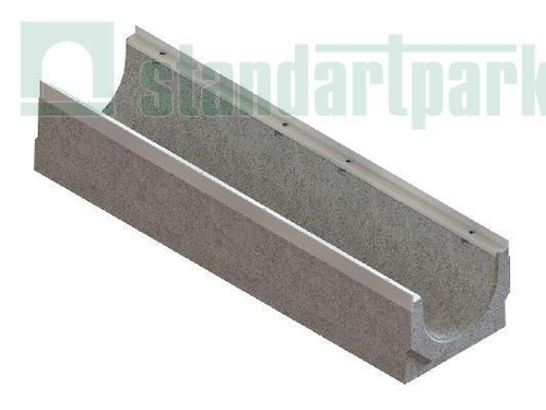 Лотки водоотводные бетонные BetoMax Drive DN200 каскадом h200-h360 под решетку кл. С250