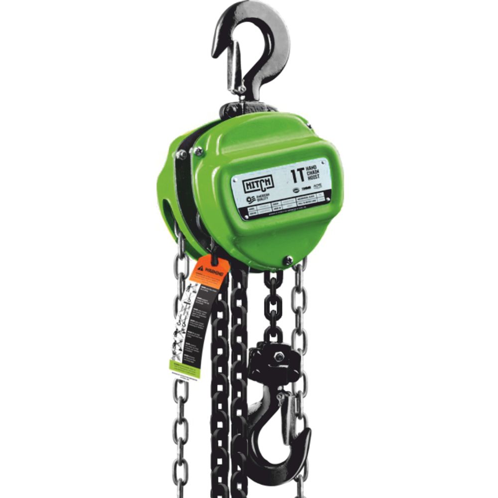Таль ручная цепная HITCH CH100, 5 т, 9 м