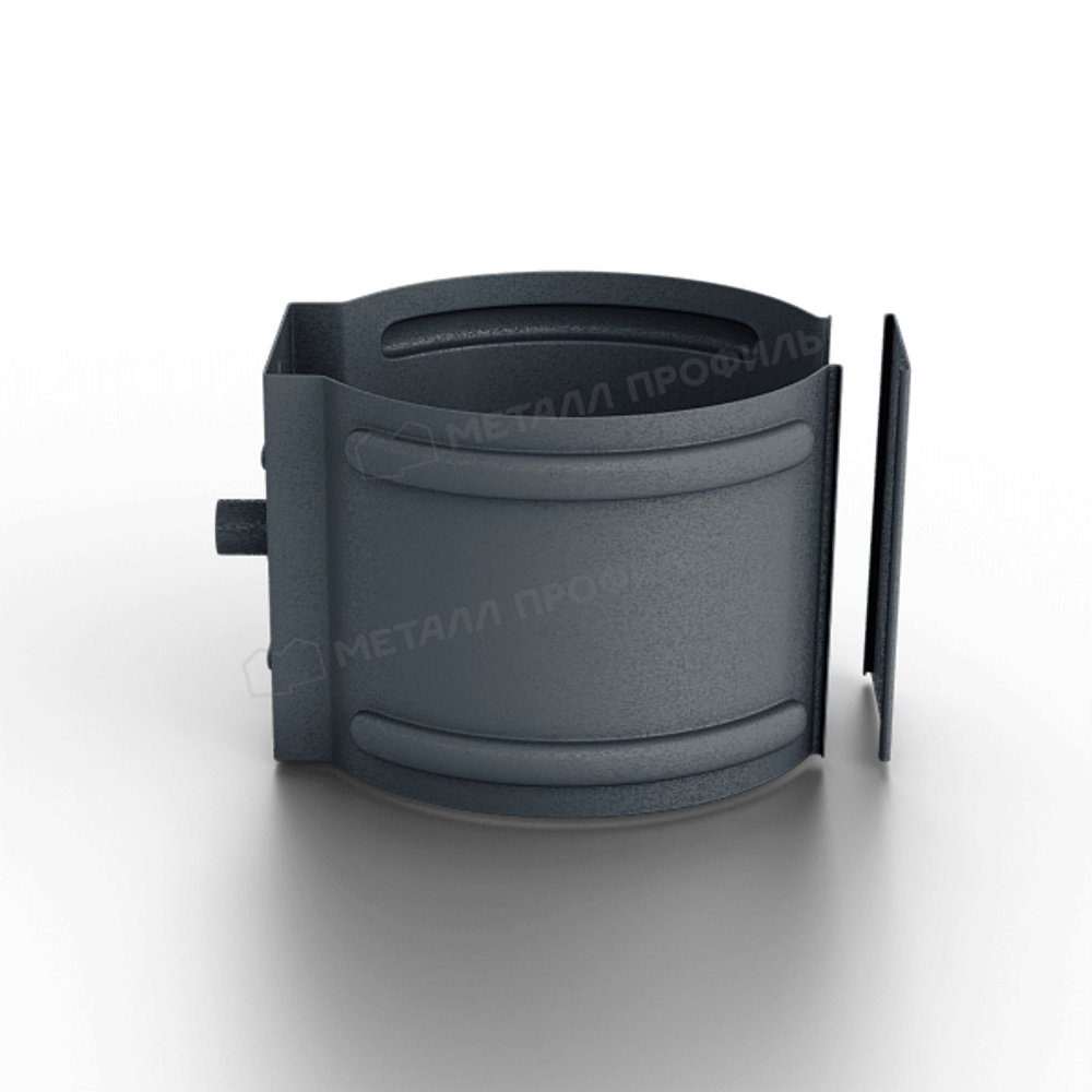 Держатель трубы (на кирпич) МЕТАЛЛ ПРОФИЛЬ Foramina Freeze D100 Grey