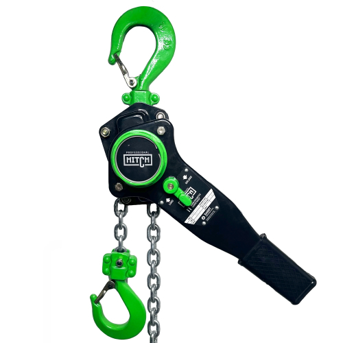 Таль ручная рычажная HITCH LH201-GSB, 2 т, 6 м. Гальваническая цепь. Защита от перегруза