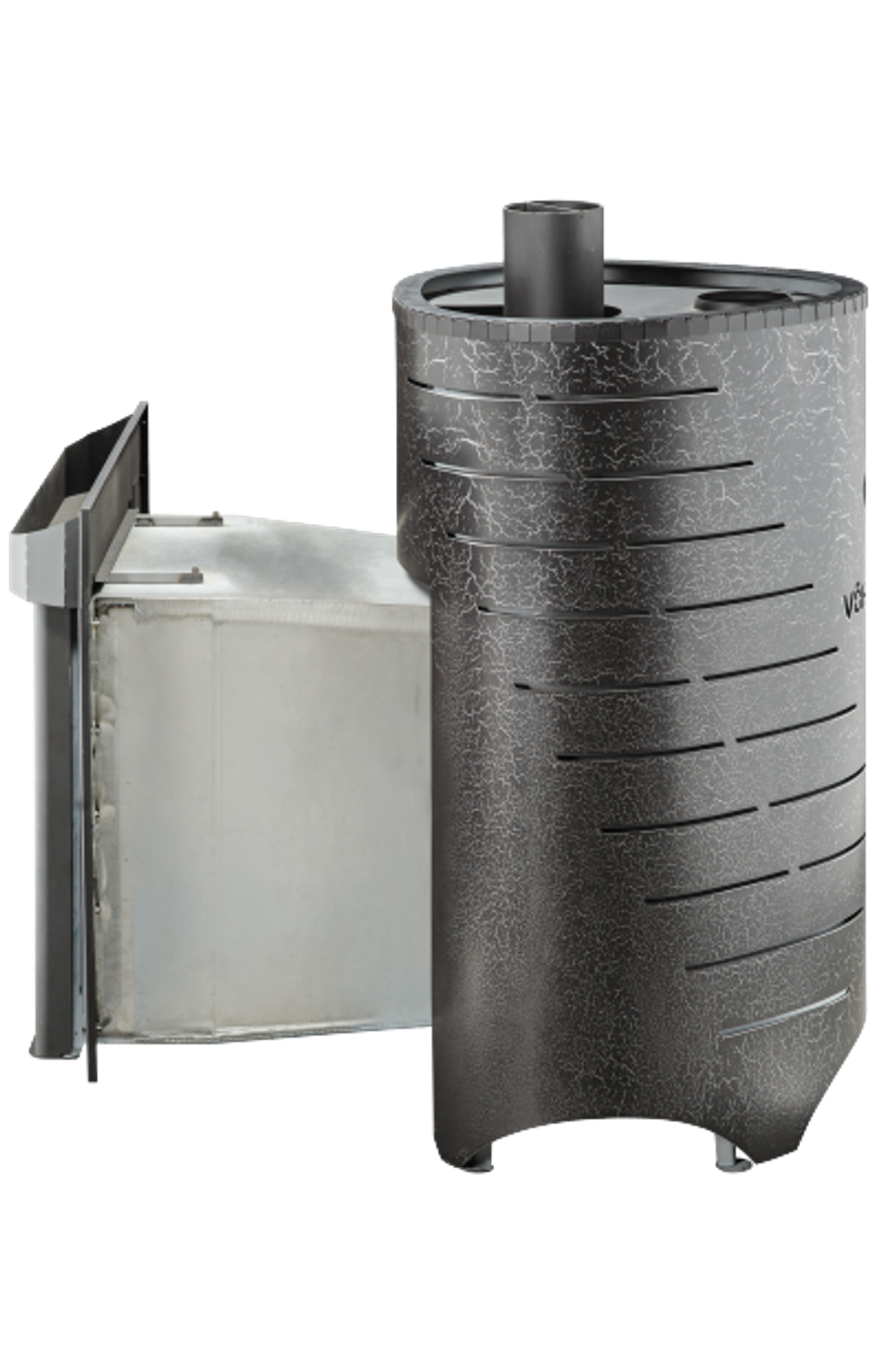 Банная печь "Макси" в кожухе