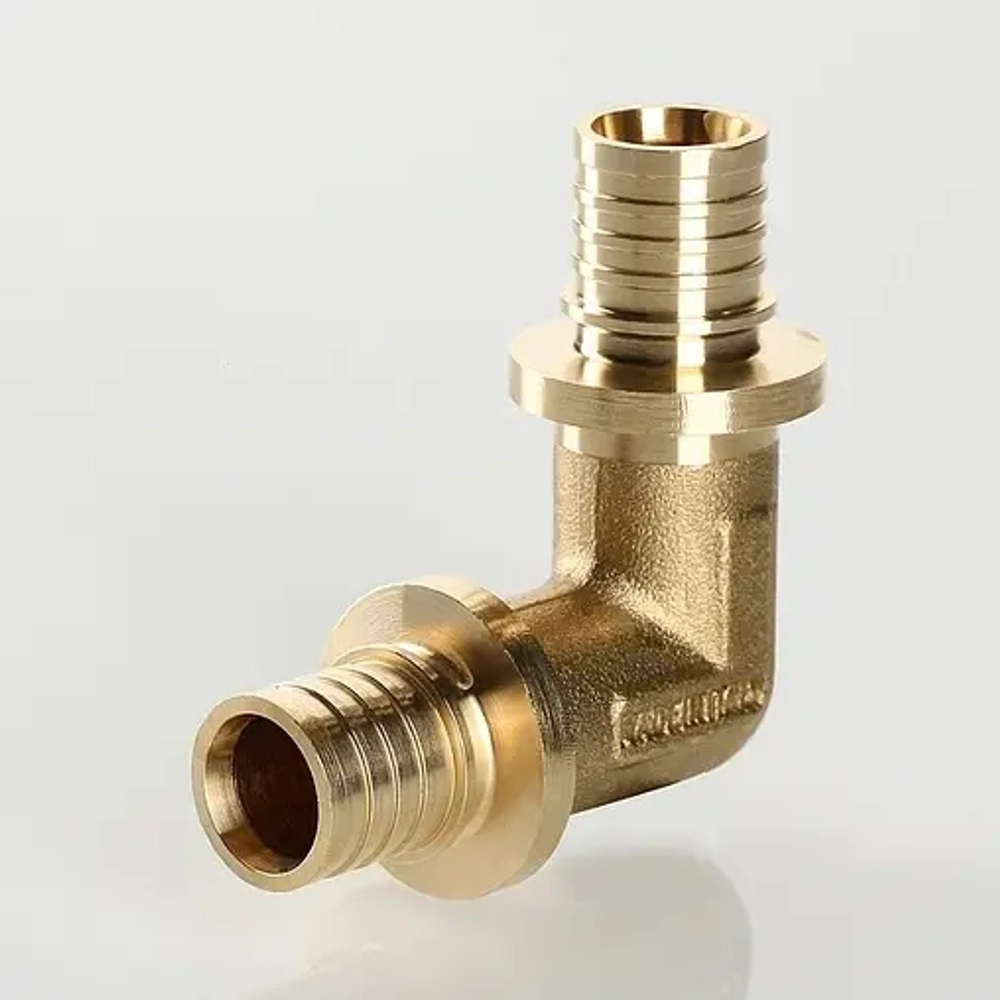Уголок аксиальный соединительный 25мм Valtec VTm.451.BG.002525