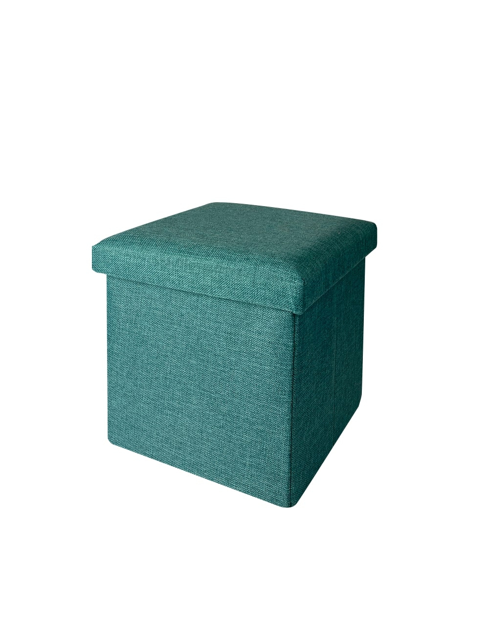 КОРОБ складной ГЕЛЕОС Пуф 31-ГЛ, размер 30х30х30 см, бирюзовый
