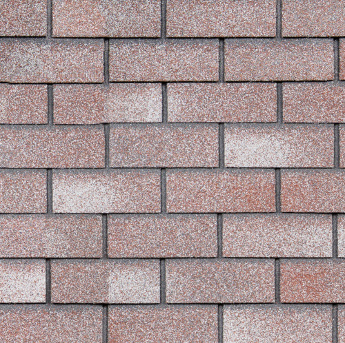 Фасадная плитка ТехноНиколь Hauberk Кирпич Мраморный, 2 м2/упак