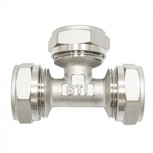Тройник STI обжим 32