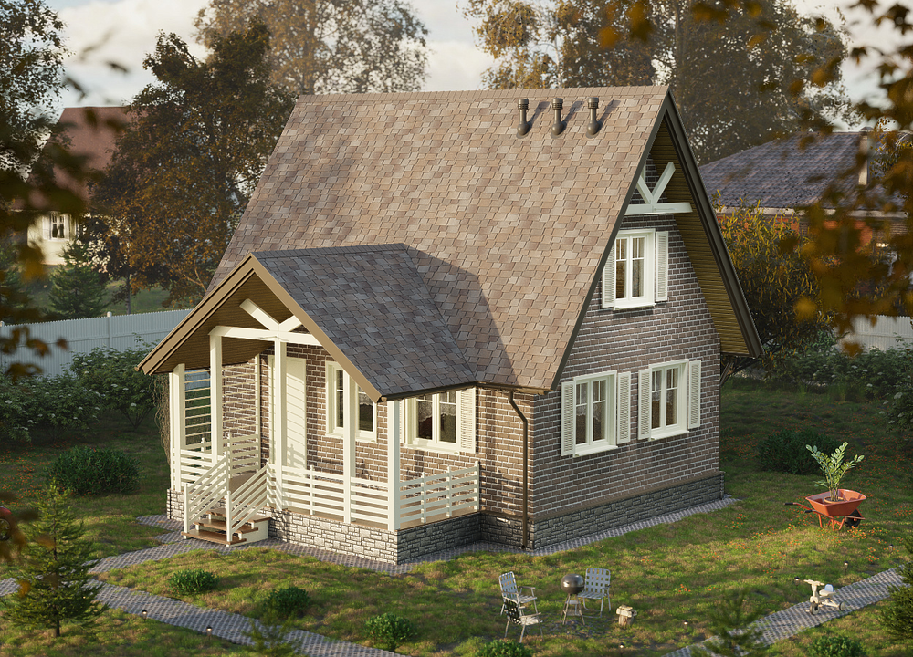 Гибкая черепица Lux, Саппоро, Вагаси