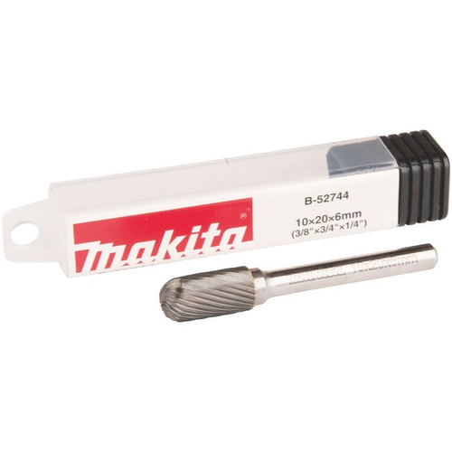 Борфреза для нержавеющей стали, SC, 10x20x6 мм Makita B-52744