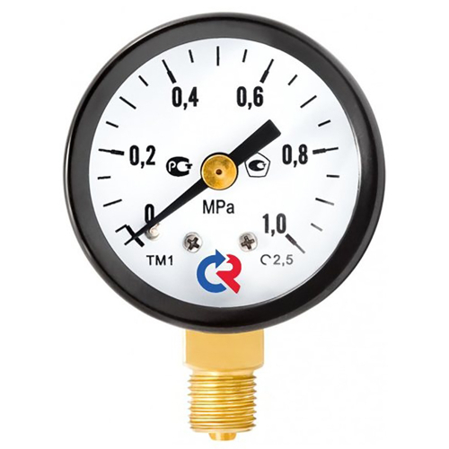 Манометр Росма ТМ-11GР.GG (G-1.6 МПа) M1Gx1 2.5 общетехнический 4G мм, тип - ТМ-11GР.GG, радиальное присоединение G-1.6 МПа, резьба M1Gx1, класс точности 2.5
