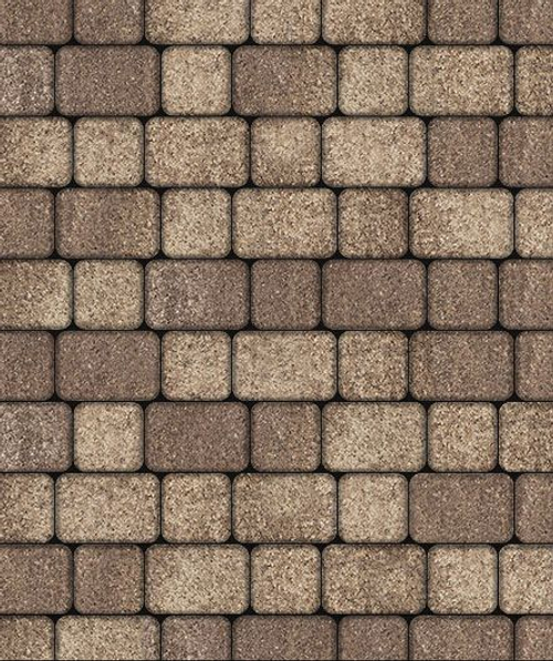 Тротуарная плитка Поревит Колормикс гладкий "КЛАССИКО" А.1.КО.4