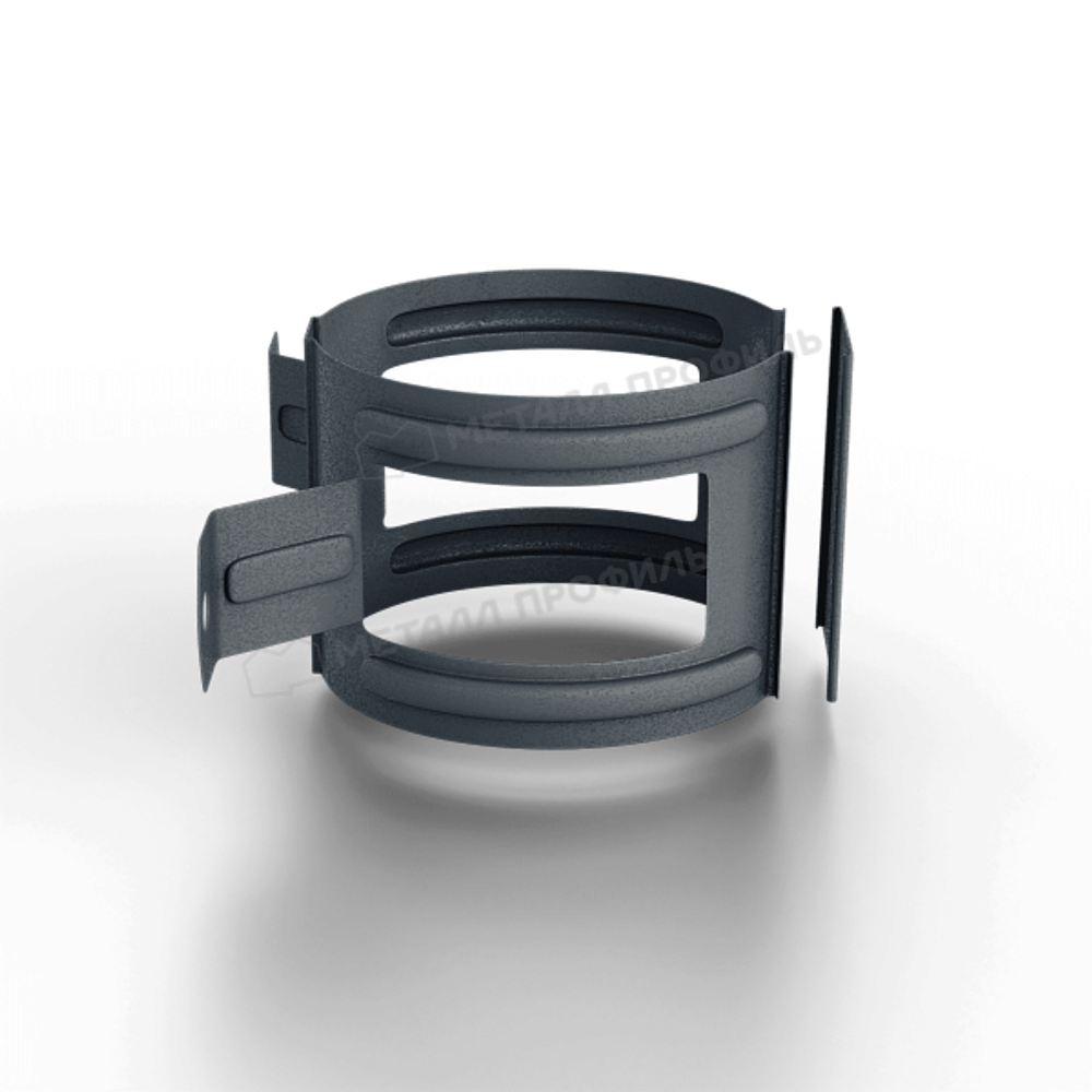 Держатель трубы (на дерево) МЕТАЛЛ ПРОФИЛЬ Foramina Freeze D100 Grey