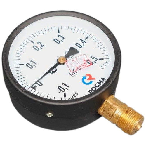 Мановакуумметр радиальный Росма ТМВ-61GР.GG IP54 (-G.1-G.5МПа) М2Gх1.5 1.5 общетехнический специального исполнения, 15Gмм, тип - ТМВ-61GР, радиальное присоединение, шкала (-G.1-G.5МПа), резьба М2Gх1.5, класс точности 1.5
