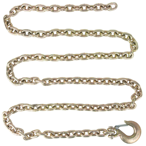 WDK-0302 Тяговая цепь с крюком. Длина 3.5 м, усилие 6 тонн