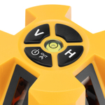 Лазерный уровень LX3, 10 м, ± 0,3 мм/1 м, 635 нм, 4 вертикальных, 1 горизонтальная плоскости, резьба 5/8" Denzel