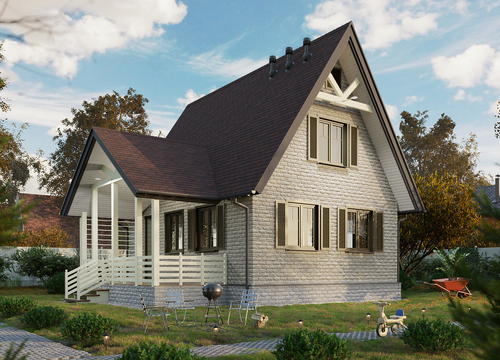 Угол Дюфур, Мерибель для фасадных панелей