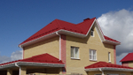 Труба водосточная 3 м Lux, пломбир