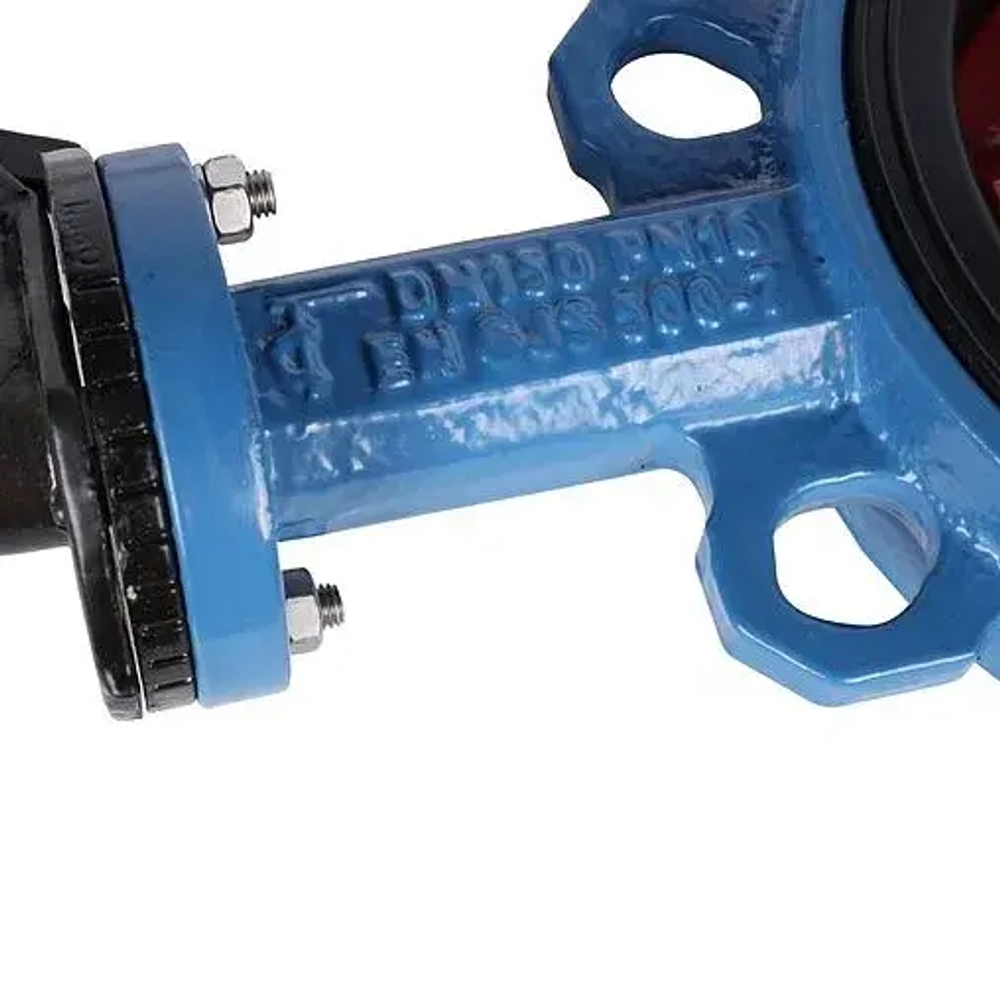 Затвор дисковый поворотный межфланцевый Ду150 Ру16 Tecofi VPI4448-02EP0150