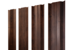 Штакетник М-образный В с прямым резом 0,45 Print Premium Cherry Wood Fresh TwinColor