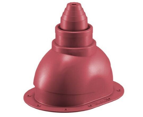 Антенный выход для готовой мягкой и фальцевой кровли 335\250\292 красное вино RAL 3005