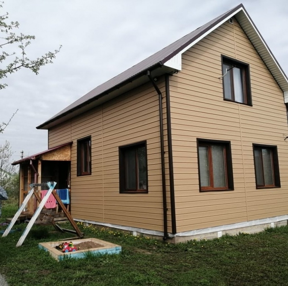 Сайдинг Premium, Брус, карамель