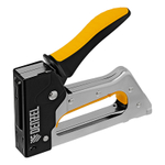 Степлер металлический, скобы в комплекте, 2К рукоятка, тип 53, 6-10 мм Denzel