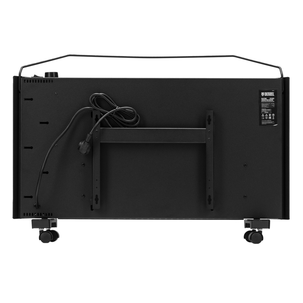 Конвектор электрический XCE-2000 B, 230 В, 2000 Вт, X-образный нагреватель Denzel