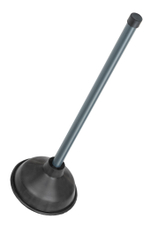 Вантуз КРОКОЧИСТ для удаления засоров усиленный, чаша 16 см., пластиковая ручка 50 см.