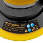 Эксцентриковая шлифовальная машина EPG125, 125 мм, 9000 об/мин, 5 мм, 113 л/мин// Denzel