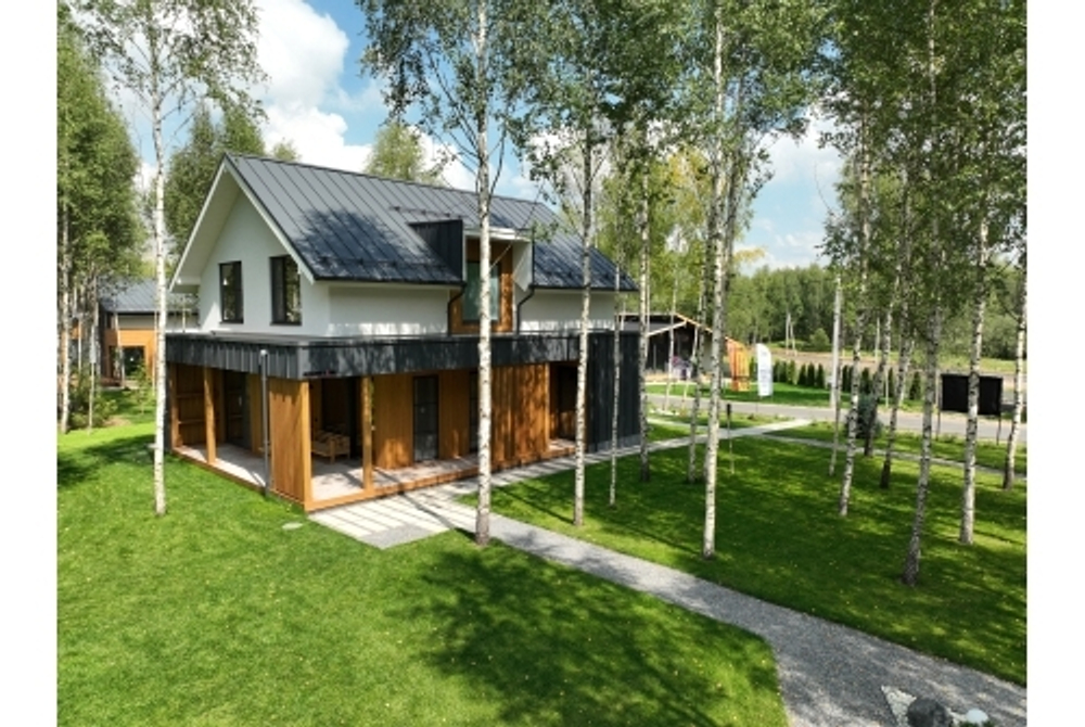 Кликфальц Pro Grand Line 0,45 Drap ST с пленкой на замках RAL 7024 мокрый асфальт