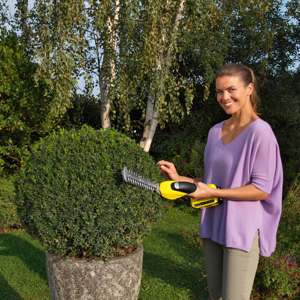 Аккумуляторные ножницы Karcher GSH 18-20 Battery с аккумулятором и ЗУ