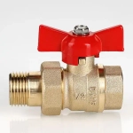 Кран шаровый с американкой ½"в x ½"н Valtec VT.127.GN.04