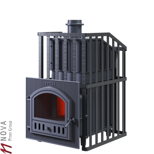 Печь для бани GFS Гроза Ураган 18П чугунная