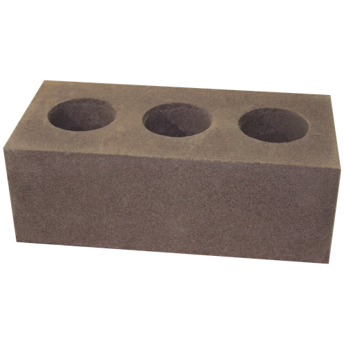 Кирпич силикатный Симат утолщенный пустотелый горький шоколад