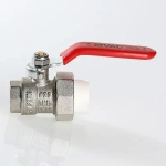 Кран шаровый с переходом на пп трубу 20мм x ½"в Valtec VTp.742.0.02004