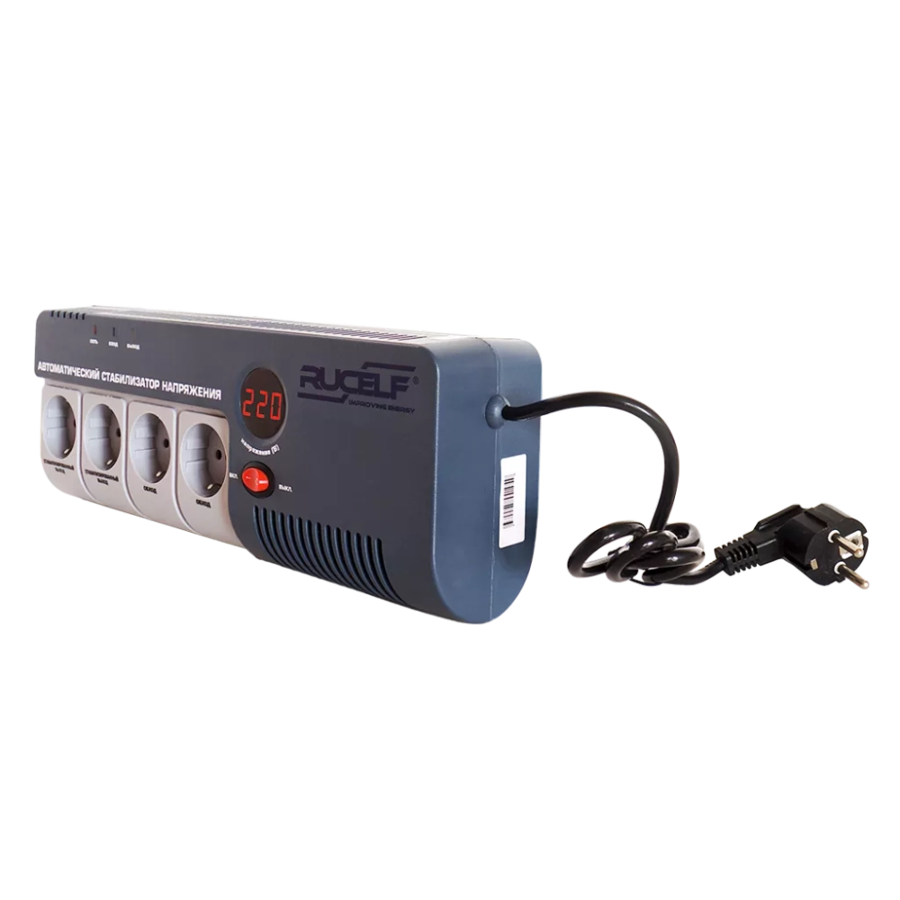 Стабилизатор напряжения релейный RUCELF SRW-1500-D