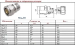 Муфта компрессионная переходная 16мм x ½"н Valtec VTm.301.N.001604