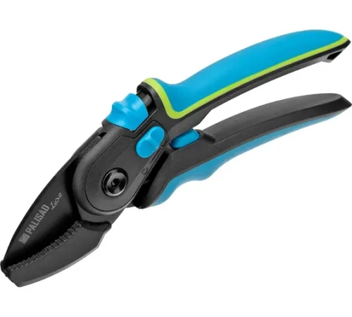 Секатор с наковальней PALISAD 220 мм, регулировка захвата