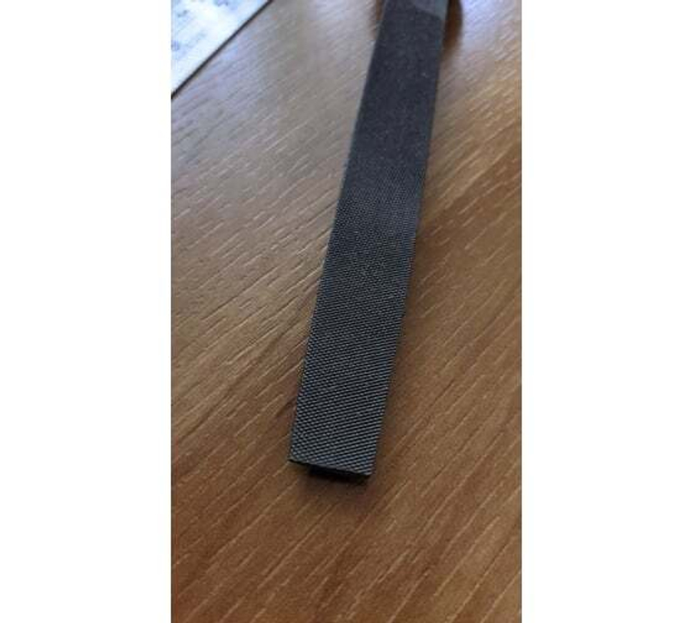 Полукруглый напильник 150мм №2 сталь У13, с пластиковой ручкой GRIFF 034351