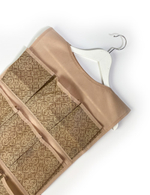 ОРГАНАЙЗЕР подвесной 12 карманов ГЕЛЕОС "Миндаль"/бежевый/ 82х40 см