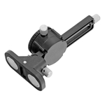 Лазерный уровень мультипризменный DLV-360-3C, 30 м, зеленый луч, Li-Ion 2,4 Aч, кейс// Denzel