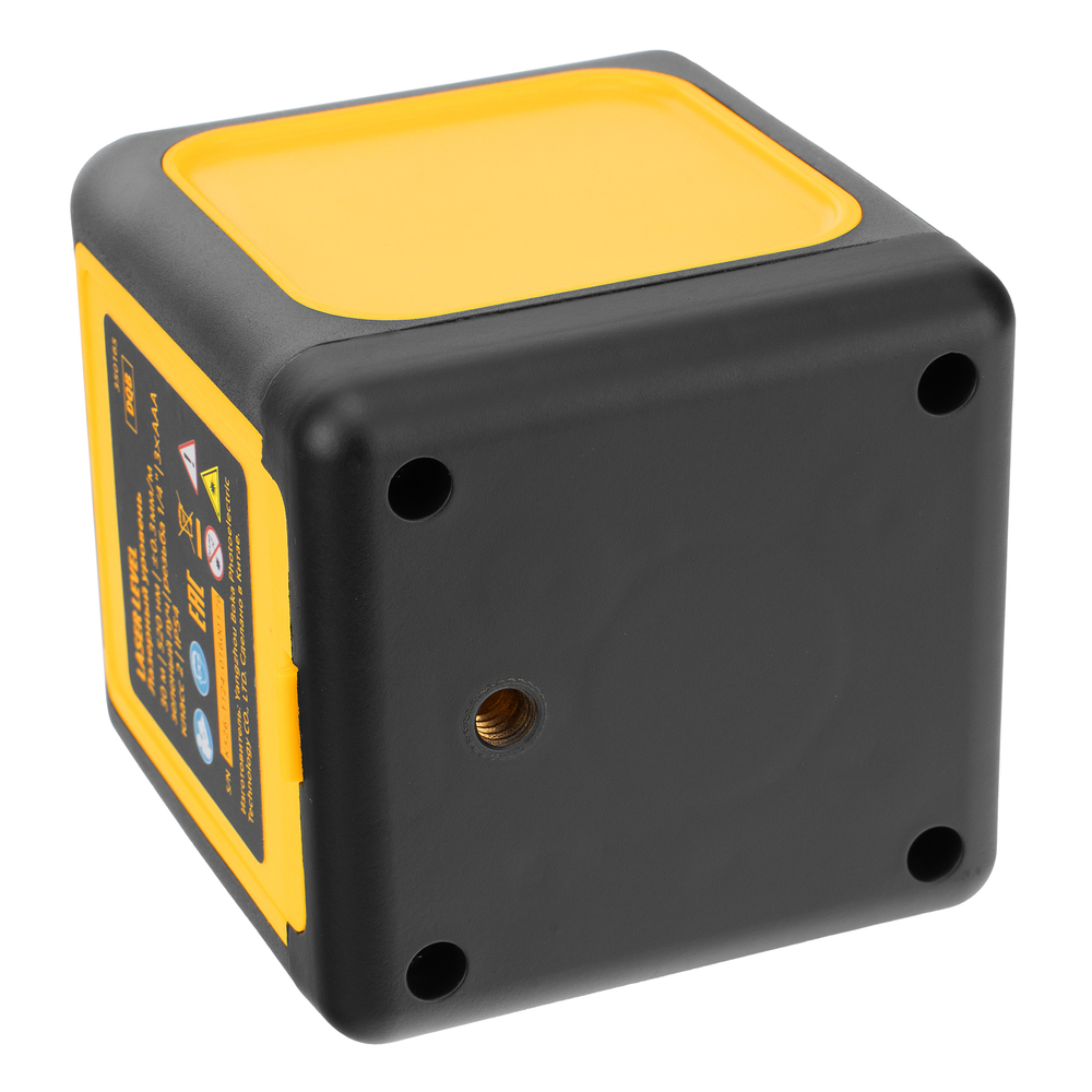 Лазерный уровень DQB-T, 30 м, зеленый луч, батарейки, штатив Denzel