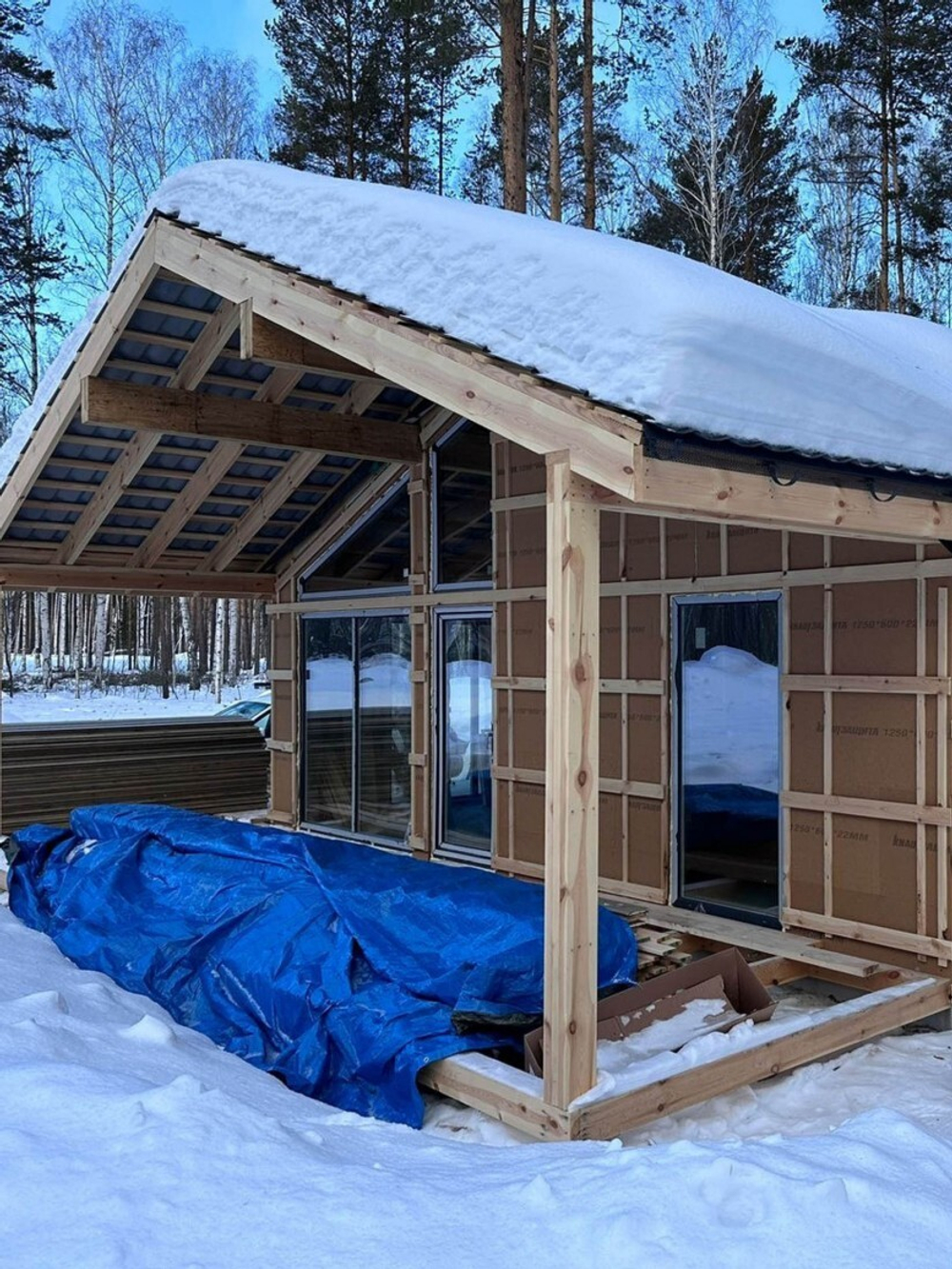 Плита МДВП Knauf Insulation КНАУФ Защита 1250х600х22 мм 4 плиты, упак