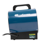 Тепловая пушка ТВ-3М (тепловентилятор) 230 В, 3 режима: вентилятор/1500 Вт /3000 Вт Сибртех