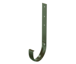 Кронштейн желоба металлический Standard, зелёный