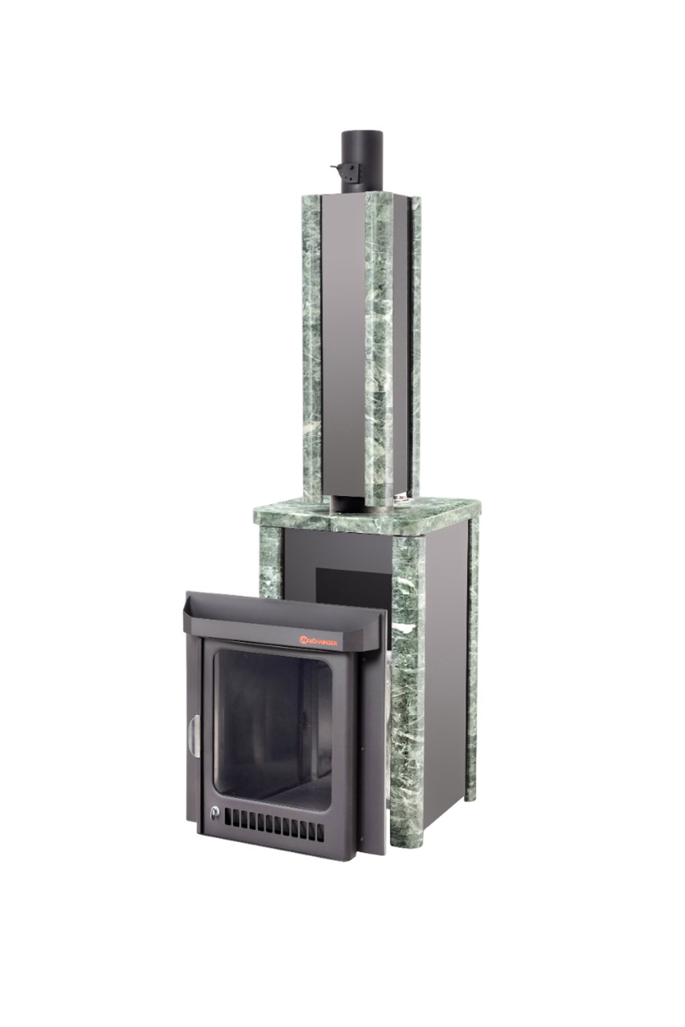 Печь для бани "Квадра ПФ" (Стекло- Камень)