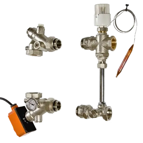 Узел насосно-смесительный без насоса Valtec Dualmix VT.DUAL.0.130