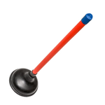 Вантуз для удаления засоров "Классик", пластиковая ручка 53,3 см