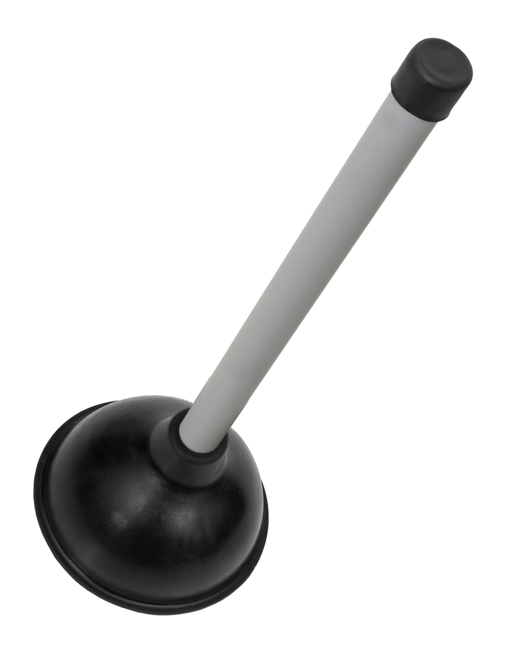 Вантуз для удаления засоров "Классик" с пластик рукояткой, резиновая чаша 0,25 л, для раковин и ванн