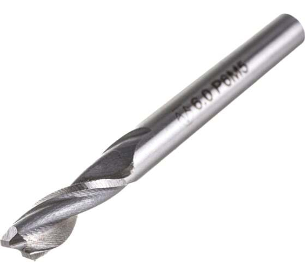 Фреза концевая (6х57х13 мм; Р6М5; 2 перая; ц/х) GRIFF a300029