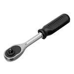 Ключ-трещотка 1/4", CrV, 45 зубьев, с быстрым сбросом, хром Matrix